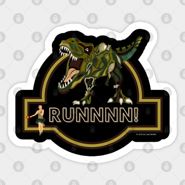 RUNNNN! Sticker by STYLIZED ART